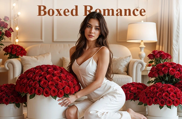 Romantic Flower Boxes Delivery